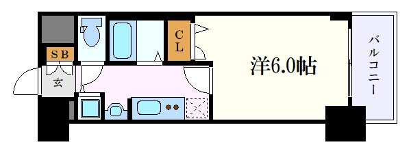 プレサンス名古屋STATIONビーフレックスの物件間取画像