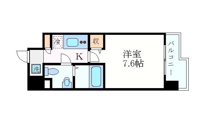 エコロジー鶴舞レジデンスの物件間取画像