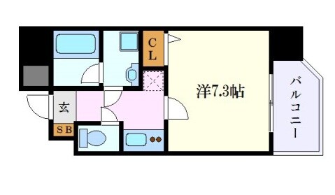 エコロジー栄レジデンスの物件間取画像