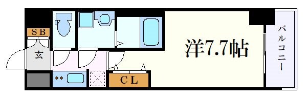 S-RESIDENCE庄内通Northの物件間取画像