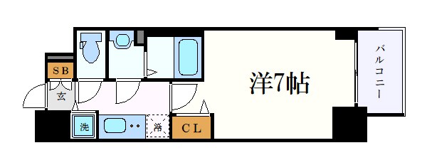 プレサンス丸の内レジデンスⅢの物件間取画像