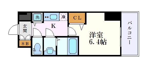 プレミアム大須の物件間取画像