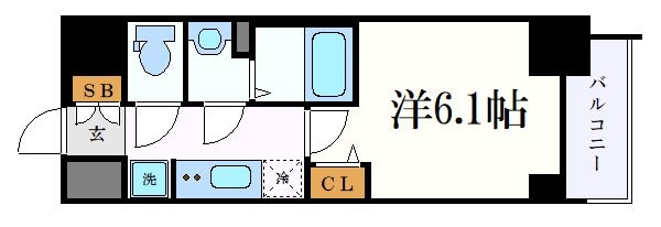 プレサンス丸の内アドブルの物件間取画像