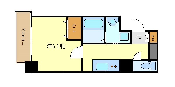 THE RESIDENCE SHIGAHONDORIの物件間取画像