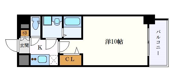 上前津駅 徒歩7分 9階の物件間取画像