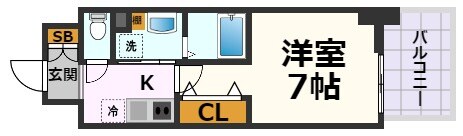 ジュール亀島の物件間取画像