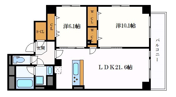 JMFレジデンス名駅南(旧:Dimora名駅南)の物件間取画像