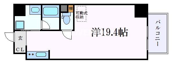 T’s Residence Nagoyaの物件間取画像