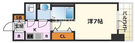 エスリード今池ルミナスの物件間取画像