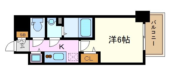 エステート金山の物件間取画像