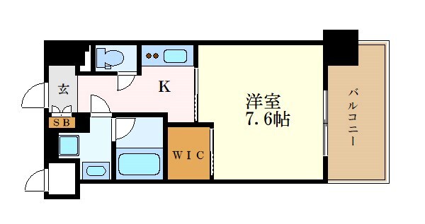 エスペランサ葵の物件間取画像