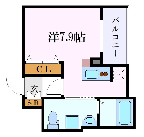 ディアレイシャス金山の物件間取画像