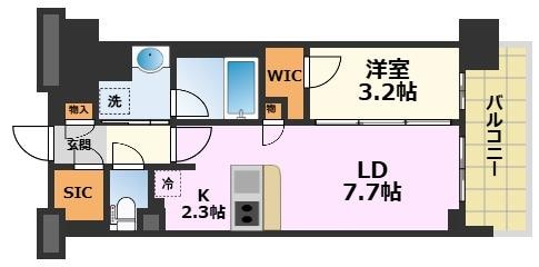 リニアゲートタワー名古屋の物件間取画像