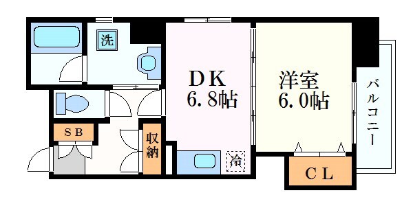 グレース八田の物件間取画像