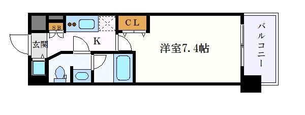 プライムアーバン泉の物件間取画像