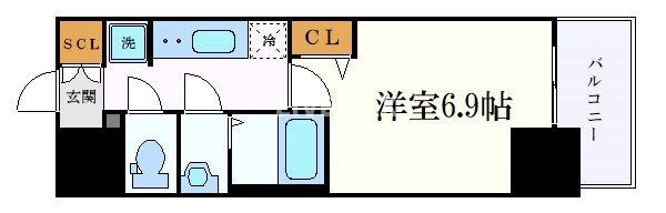 ディアレイシャス浅間町Ⅲの物件間取画像