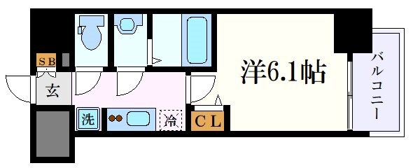 メイクス今池PRIMEの物件間取画像