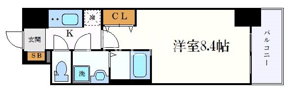 S-RESIDENCE山王の物件間取画像