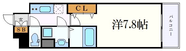 エスリード金山リュクスの物件間取画像