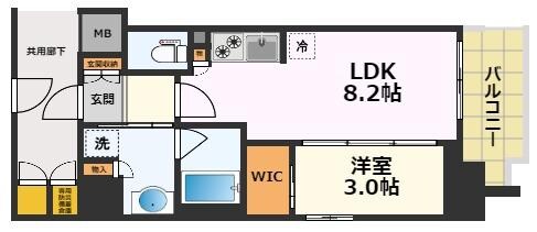 プレサンス　レイズ　千種今池の物件間取画像