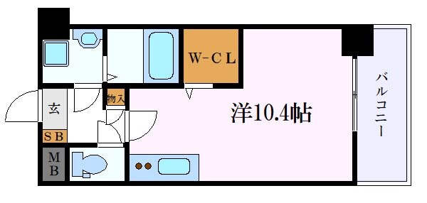 OT.residence名駅の物件間取画像