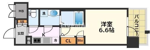 エスリード葵 広小路通の物件間取画像