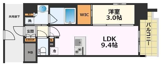 プレサンス　レイズ　千種今池の物件間取画像