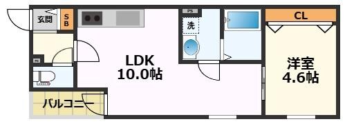 DEVELD本陣の物件間取画像