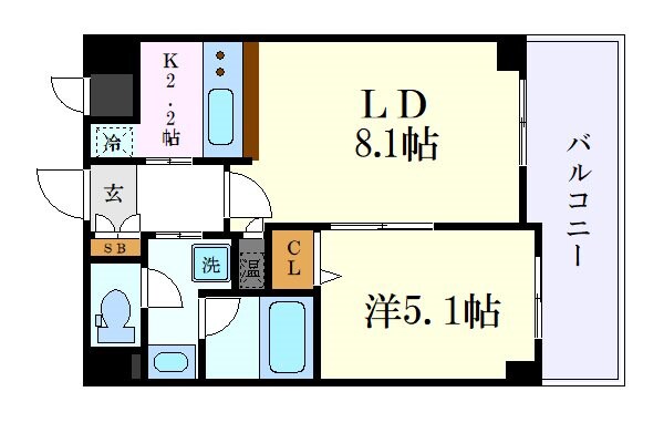 FS.幅下の物件間取画像