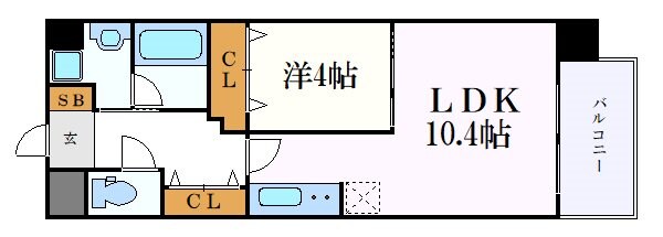 ArtizA上前津Ⅱの物件間取画像