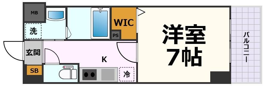 プレイズシード御器所イーストの物件間取画像