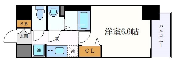 ディアレイシャス名古屋太閤通の物件間取画像