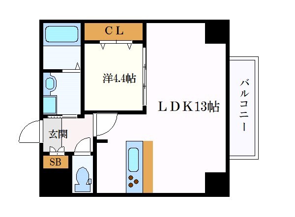 ベルルージュ中村公園の物件間取画像