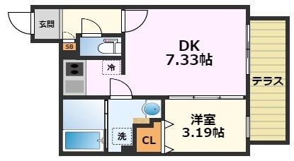 quador 名古屋WESTの物件間取画像