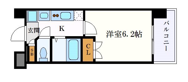 パルティール城西の物件間取画像