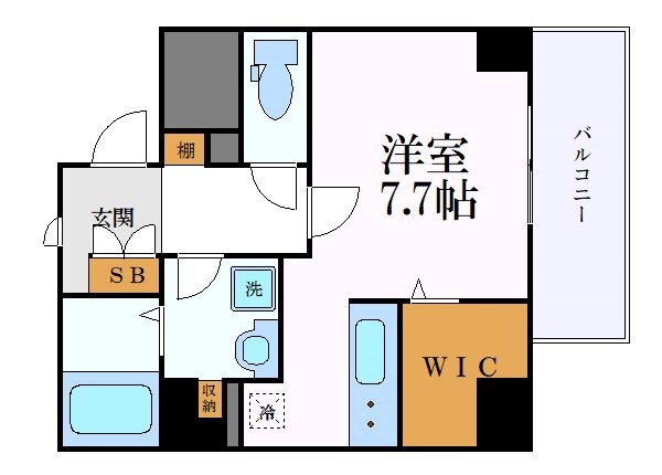 アビタシオン今池マルシェの物件間取画像