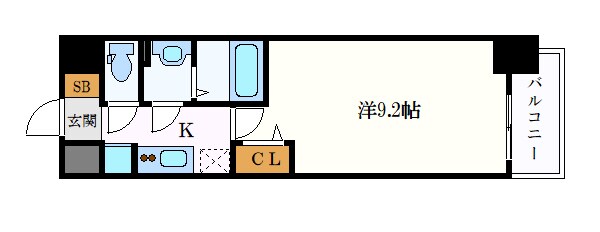 ファスティーナ志賀本通の物件間取画像