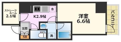 E-city大須の物件間取画像