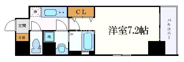 ワールドアイ名古屋城北の物件間取画像
