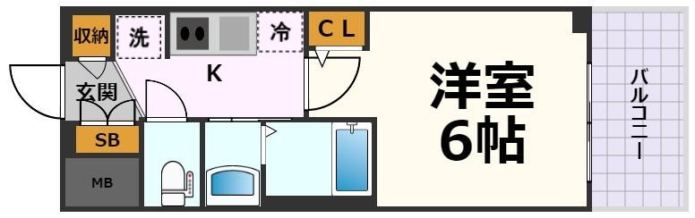 エステムコート名古屋　TWIN　EASTの物件間取画像