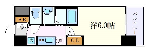 エステムコート名古屋黒川シャルマンの物件間取画像