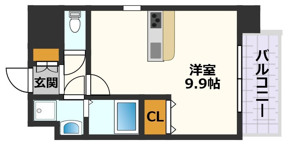 THE RESIDENCE SHIGAHONDORIの物件間取画像