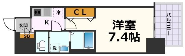 S-RESIDENCE名駅南の物件間取画像