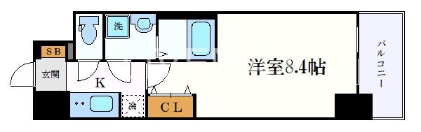 S-RESIDENCE山王の物件間取画像