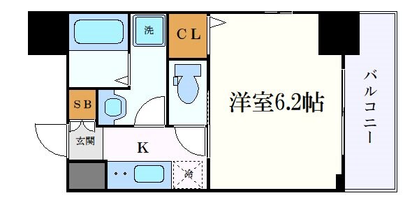 エステムコート名古屋泉プラチナムゲートの物件間取画像