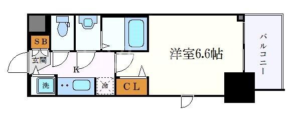 S-RESIDENCE上前津駅前の物件間取画像