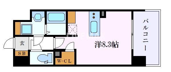 ルーエ今池の物件間取画像