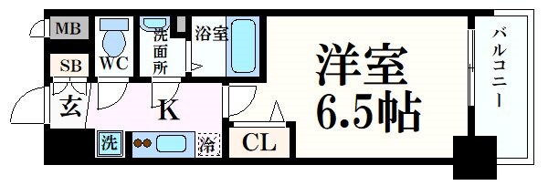 プレサンス鶴舞ファーストの物件間取画像