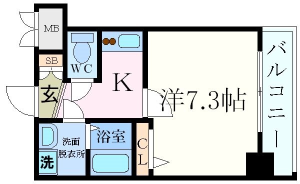 FLAT12の物件間取画像