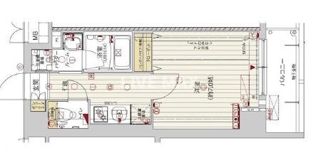 アスヴェル京都東寺前Ⅱの物件間取画像